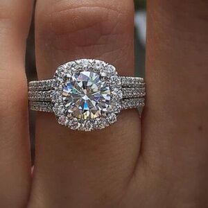 Fashion Cubic Zirconia Ring for Women Size 6 7 8 9